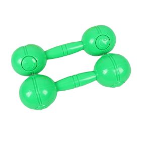 Dance/Gymnastics/Games - Smiling Face Kids Toy Plastic Dumbbell - 2 Pair