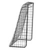 6.55FT Football Goal with Field Ropes, Galvanized Pipe-Including Two Football-Goal for Kids and Adults,Silver