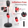 Inflation-Free Boxing Set with Punching Bag and Boxing Gloves