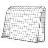 6.55FT Football Goal with Field Ropes, Galvanized Pipe-Including Two Football-Goal for Kids and Adults,Silver