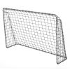 6.55FT Football Goal with Field Ropes, Galvanized Pipe-Including Two Football-Goal for Kids and Adults,Silver