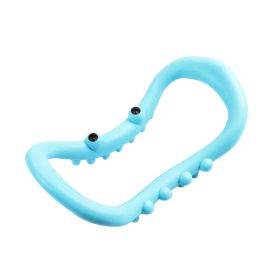 Fascia Stretch Fitness Aids Pilates Ring (Option: Blue-Magnetic therapy)