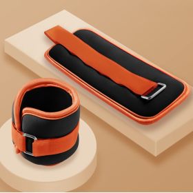 Students' Sandbag Leggings And Children's Dance Weight-bearing Running Training (Option: Black orange-0.75kg-2PCS)