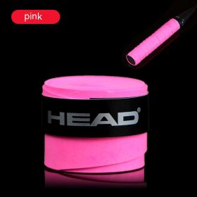 Tennis Badminton Racket Fishing Rod Grip Tape Grip Dry Frosted Sweat Absorbing Non-slip Strap (Option: Dry Frosted Pink 10 Pack)