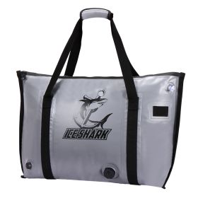 Waterproof And Fresh-keeping Bag For Sea Fishing Incubator (Option: Grey-35L)