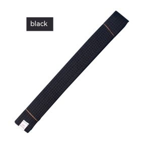 Simple Solid Color Taekwondo Belt Ribbon (Option: Black-220cm)