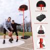 Portable Outdoor Adjustable Basketball Hoop System Stand