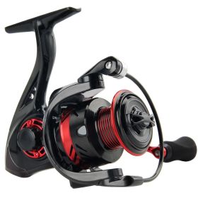 Double Crank Spinning Reel All Metal Spool Lure Fishing Wheel (Option: DY4000 Deep Spool)